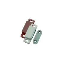 CRICCHETTI MAGNETICI RETTANGOLARI PIASTRA A 2 FORI 782