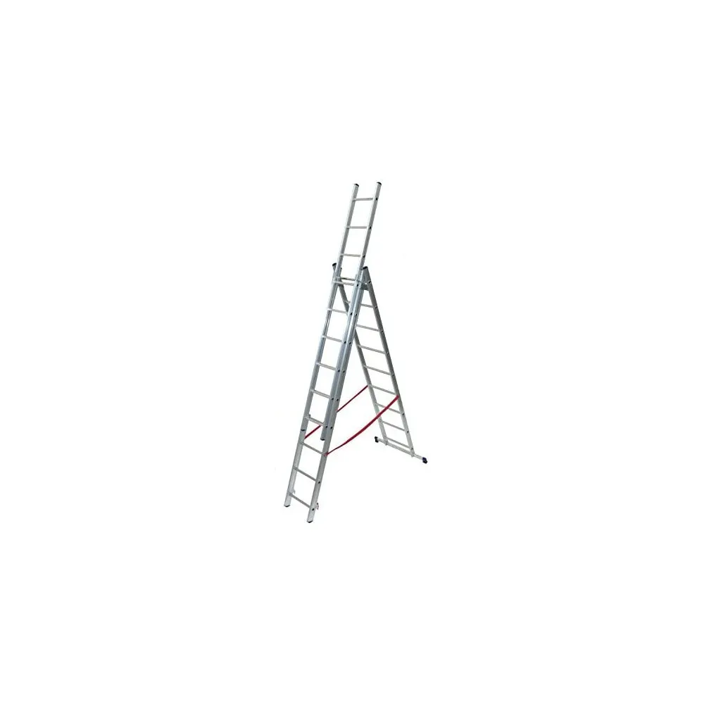 SCALA IN ALLUMINIO STILO 3 X 9 GRADINI MT.2,58 - 6,84 SCALA IN ALLUMINIO STILO 3 X 9 GRADINI MT.2,58 - 6,84
