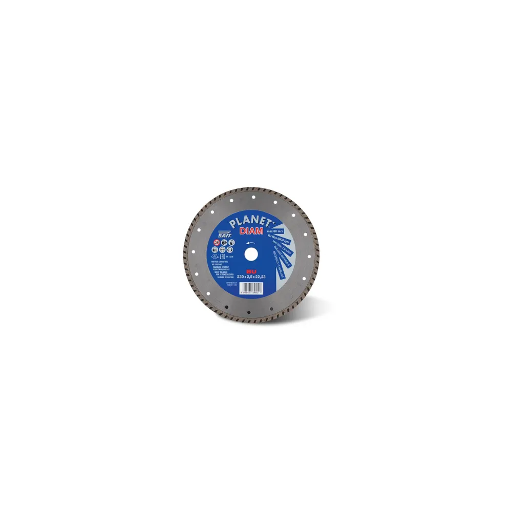 DISCO DIAMANTATO PLANET 115X1,9X22,23 mm DISCO DIAMANTATO PLANET 115X1,9X22,23 mm