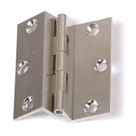 CERNIERA A LIBRO ALI ZANCATE IN OTTONE FRESATO ORO 40X35