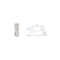 REGGITUBO PER TUBO OVALE 30x15mm
