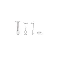 REGGITUBO REGOLABILE 30x15 FORO CHIUSO