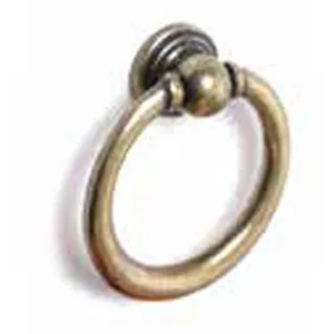 PENDENTE ANELLO IN ZAMA D.34 BRONZATO