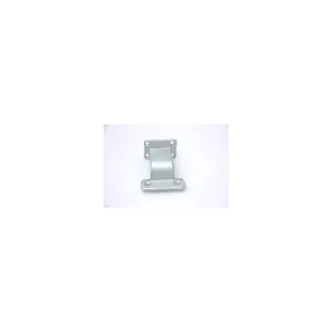 SUPPORTO PER ASTA CORRIMANO 74X60MM CROMOSATINATO
