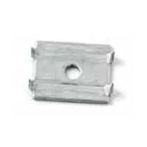 PIASTRINA FERMASCHIENALI 4 PUNTE 21x17MM