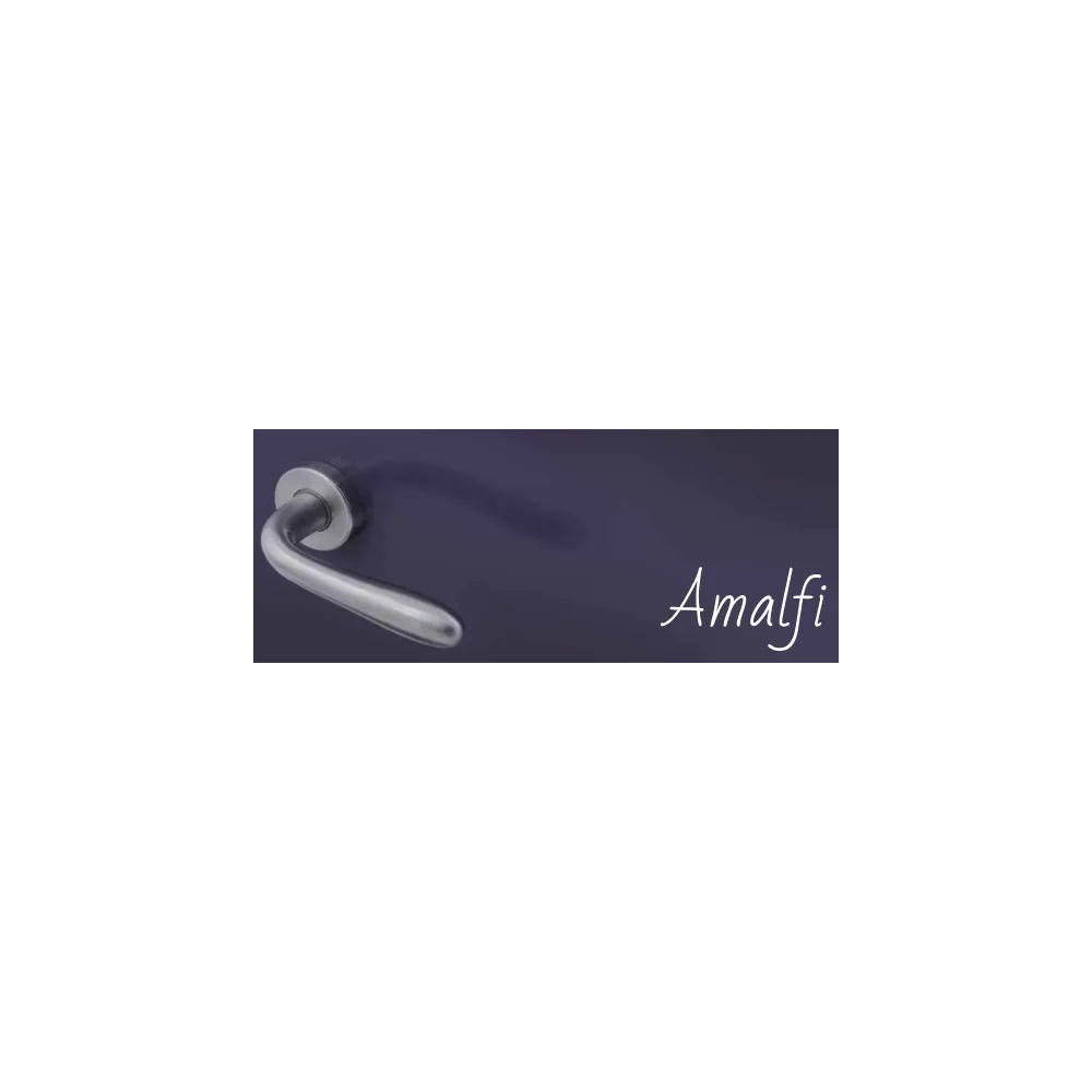 MANIGLIA SERIE AMALFI ALLUMINIO CON PLACCA 85 ORO