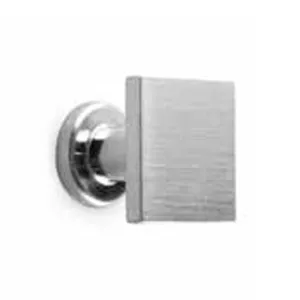 POMOLO IN ZAMA PER MOBILI CROMOSATINATO FINITURA 12-52 25X25MM