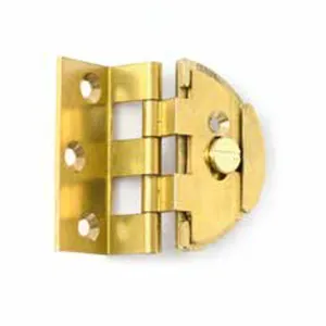CERNIERA IN OTTONE ALI MEZZA ZANCA CON ASOLA 40X40