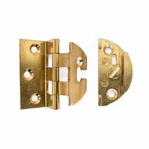 CERNIERA IN OTTONE ALI ZANCATE CON ASOLA 40X35 ORO