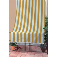 TENDA DA SOLE MOD. RIO CM.140X300 BIANCO/GIALLO
