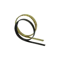 CERNIERE A METRAGGIO ACCIAIO OTTONATE 2 METRI 32X0,7 MM