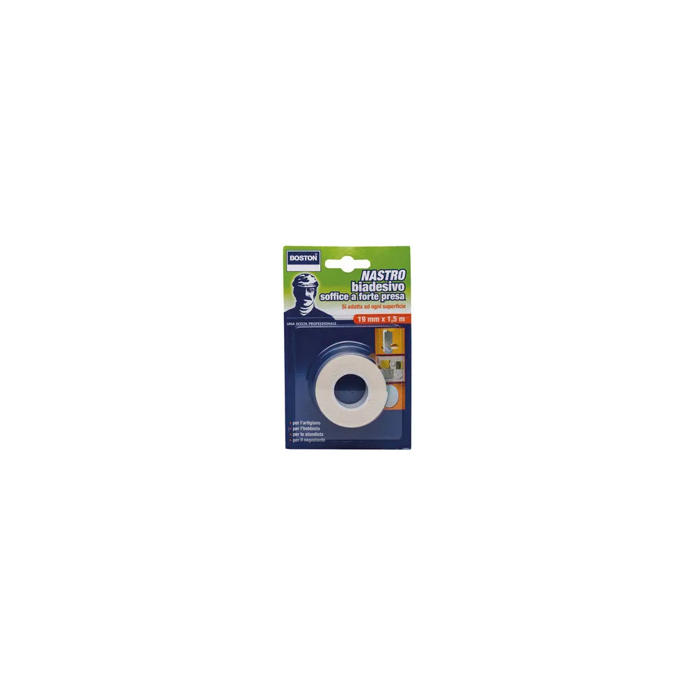 NASTRO BIADESIVO BOSTON ML.25X50MM. NASTRO BIADESIVO BOSTON ML.25X50MM.