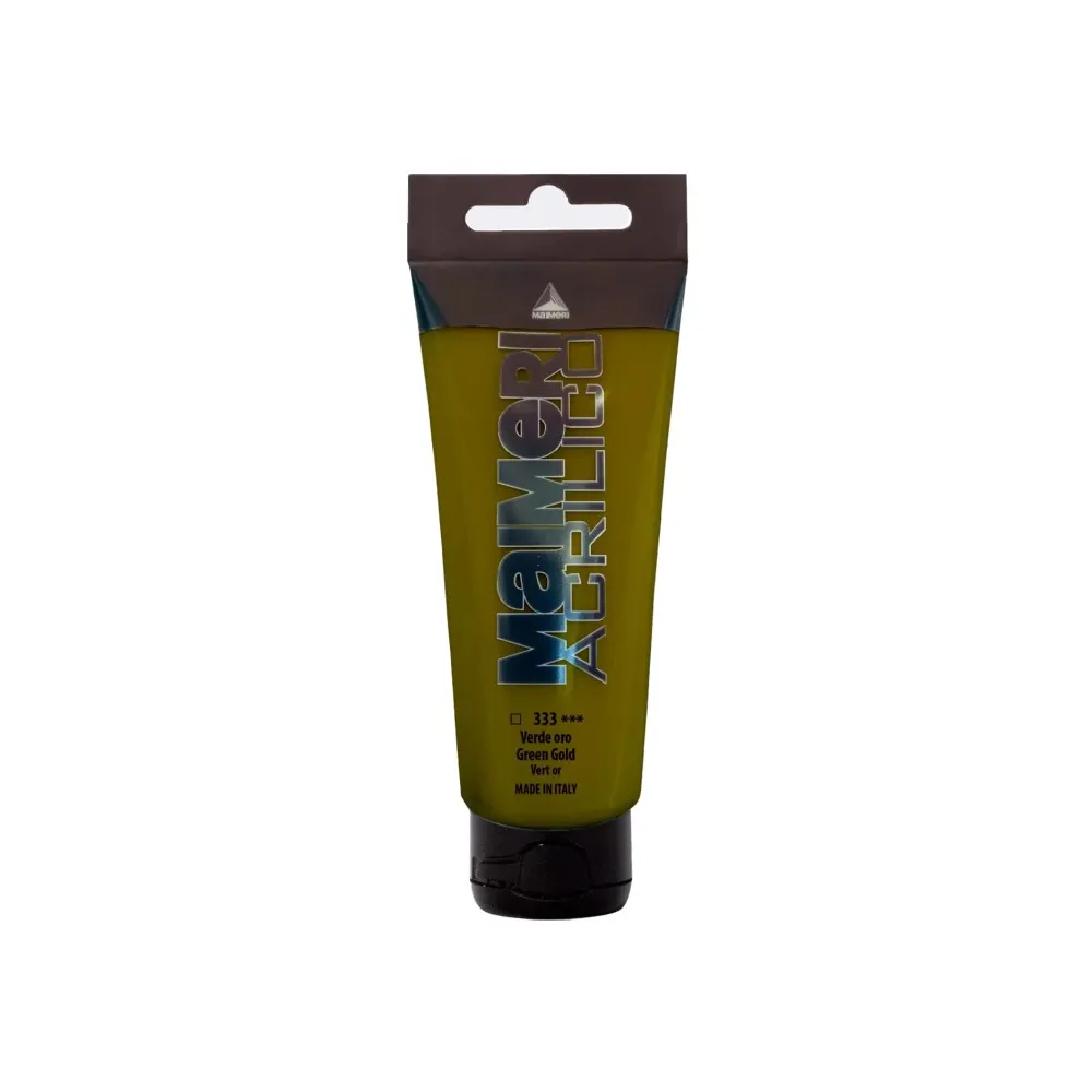 MAIMERI  ACRILICO 75ML VERDE ORO