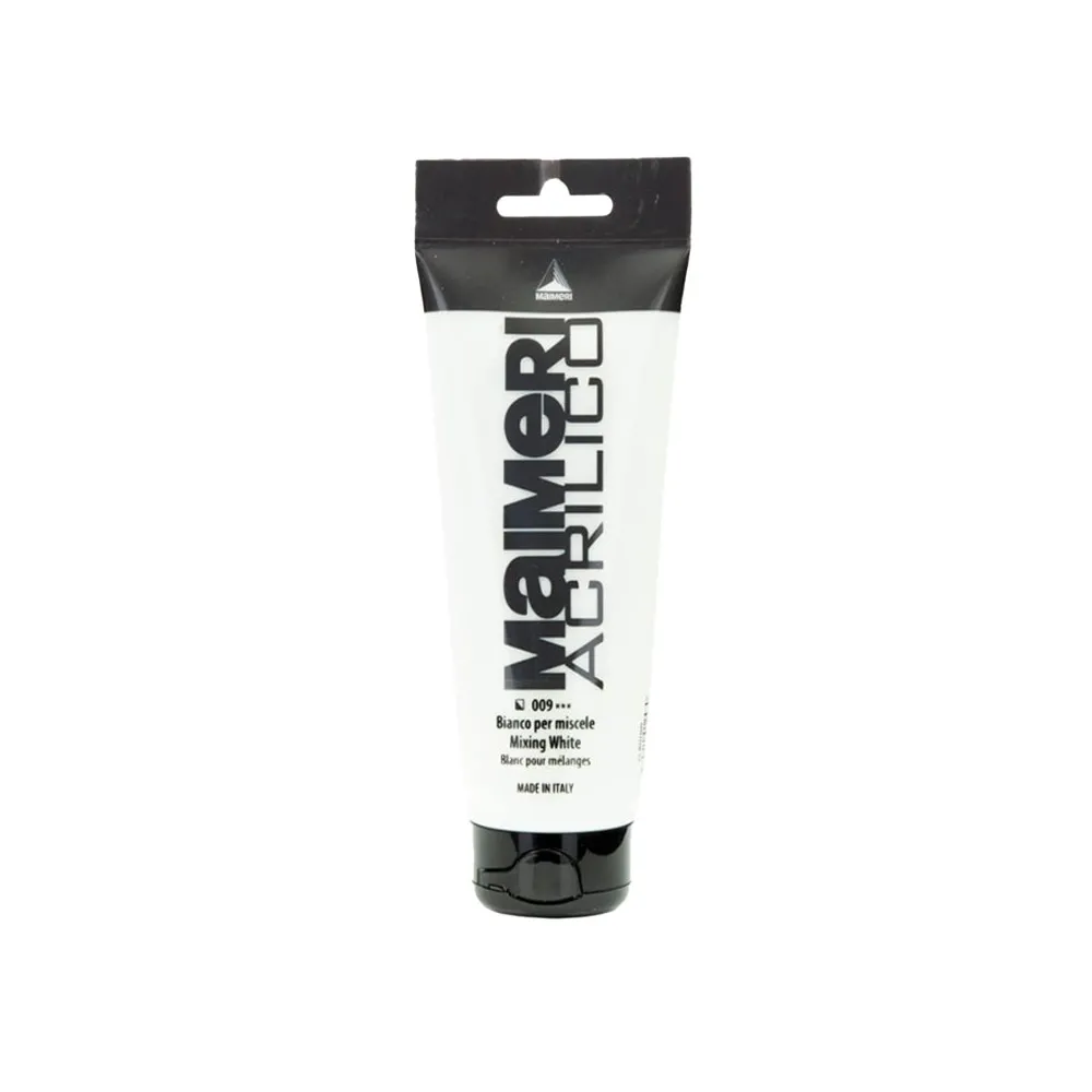 MAIMERI ACRILICO 75ML BIANCO PER MISCELE - 009