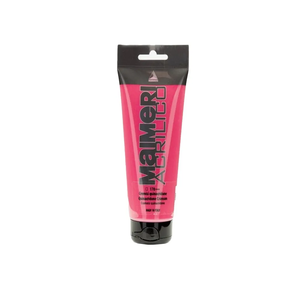 MAIMERI ACRILICO 75ML CREMISI QUINACRIDONE
