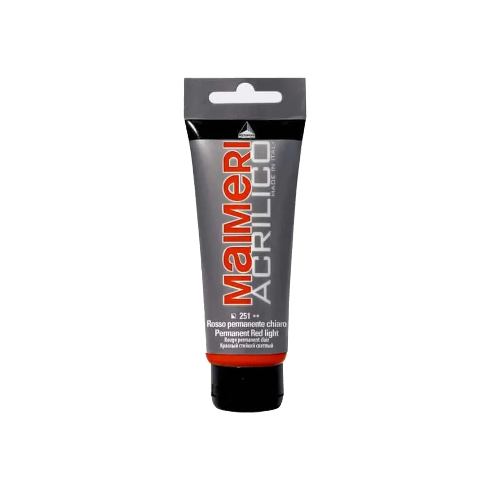 MAIMERI ACRILICO 75ML ROSSO PERM  CH
