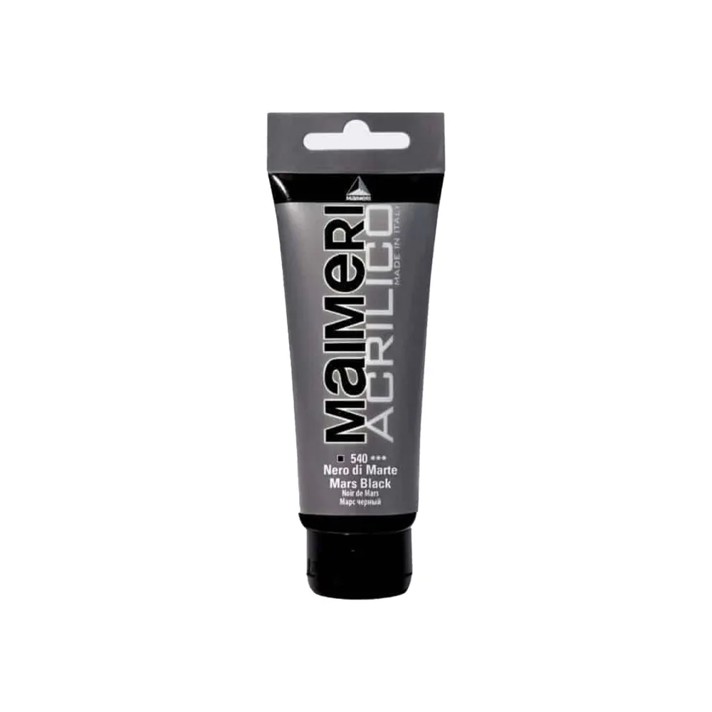 MAIMERI ACRILICO 75ML NERO DI MARTE