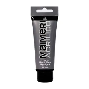 MAIMERI ACRILICO 75ML NERO DI MARTE