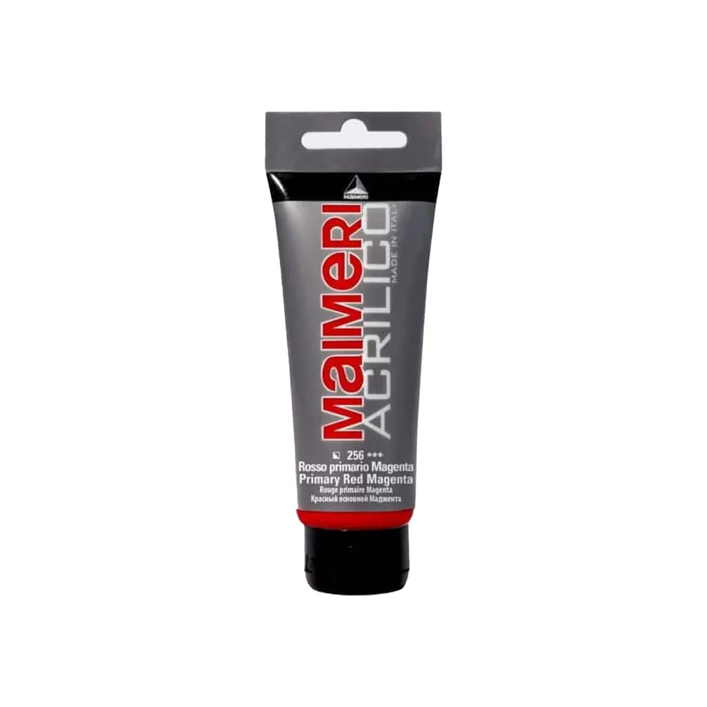 MAIMERI ACRILICO 75ML ROSSO PRIM  - MAGENTA