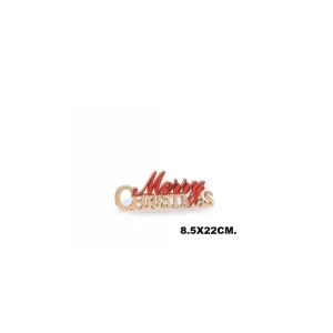 MERRY XMAS DECORAZIONE NATALIZIA 8,5 x 22 CM