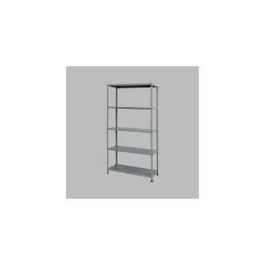 SCAFFALE COMPONIBILE IN KIT "PESANTE" 100x40CM - ANGOLARI ESTERNI 2MT