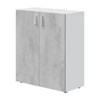 KIT MOBILE MUL.92X37XH80CM BIANCO CEMENT