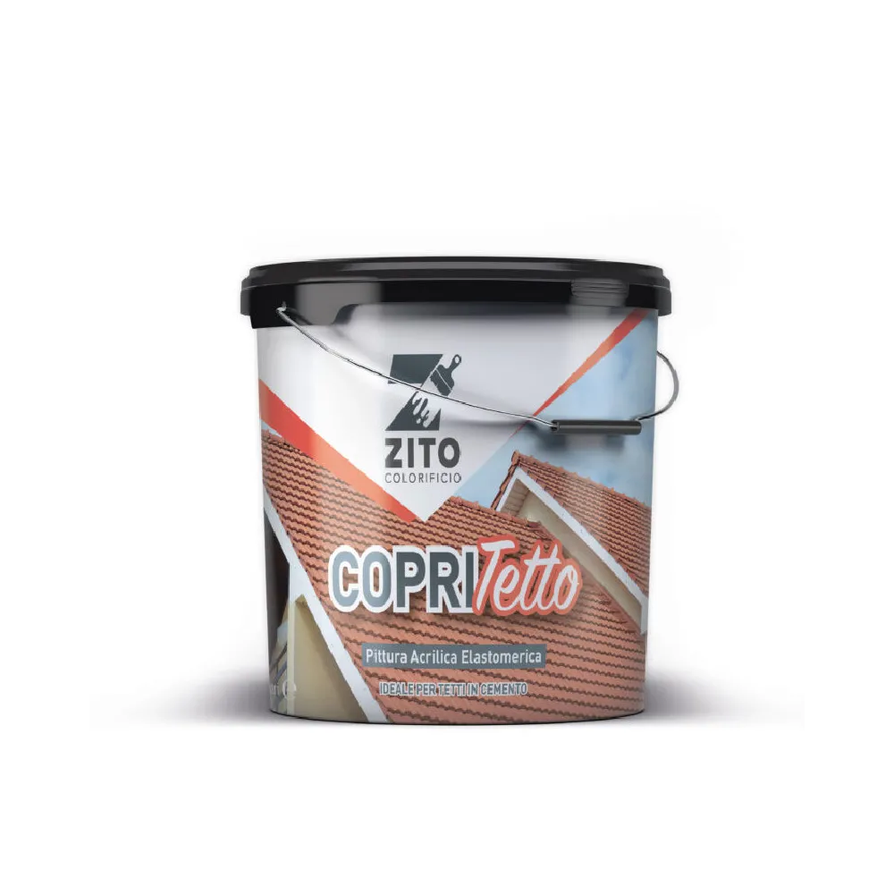 PITTURA COPRITETTO VERDE 5L