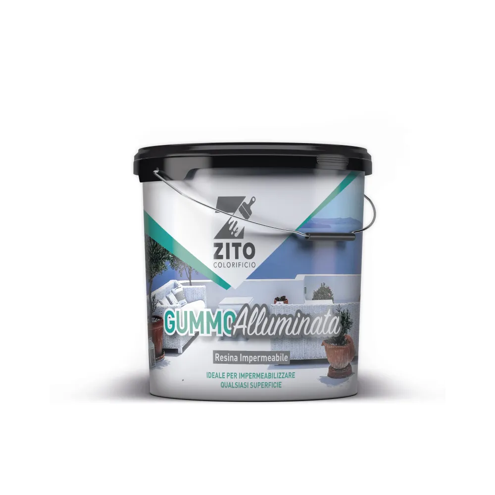 GUMMO ALLUMINATA 5LT RESINA IMPERMEABILE