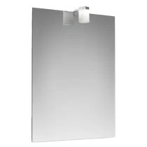 SPECCHIO A FILO CON LAMPADA LED 45X65 CM