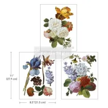 REDESIGN DECOR TRANSFERS "BLOSSOMED BEAUTIES" 21,5X28CM