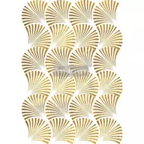 REDESIGN DECOR TRANSFERS "GEO WAVE" 61X89CM