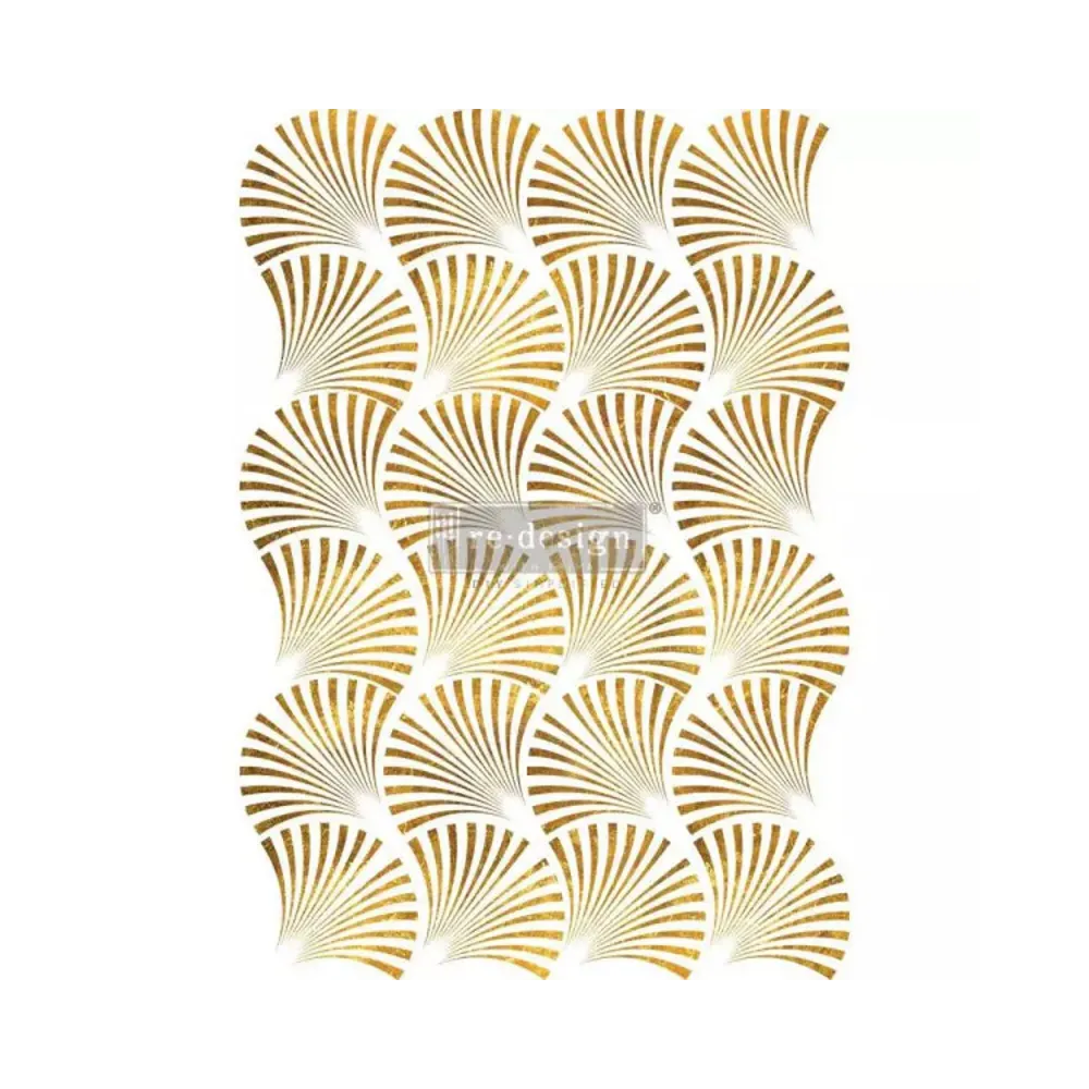 REDESIGN DECOR TRANSFERS "GEO WAVE" 61X89CM REDESIGN DECOR TRANSFERS "GEO WAVE" 61X89CM