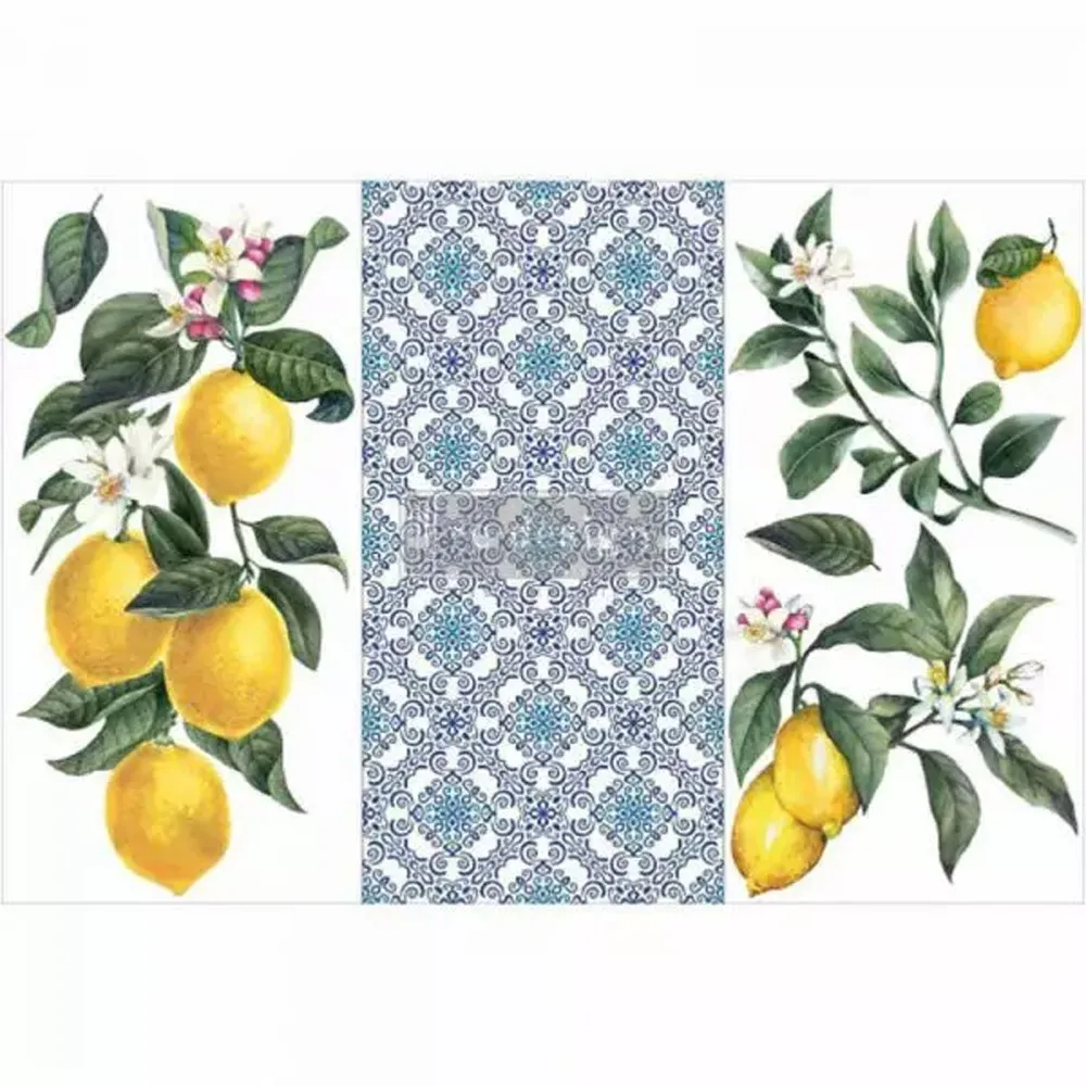 REDESIGN DECOR TRANSFERS LEMON TREE 15x30,5CM REDESIGN DECOR TRANSFERS LEMON TREE 15x30,5CM