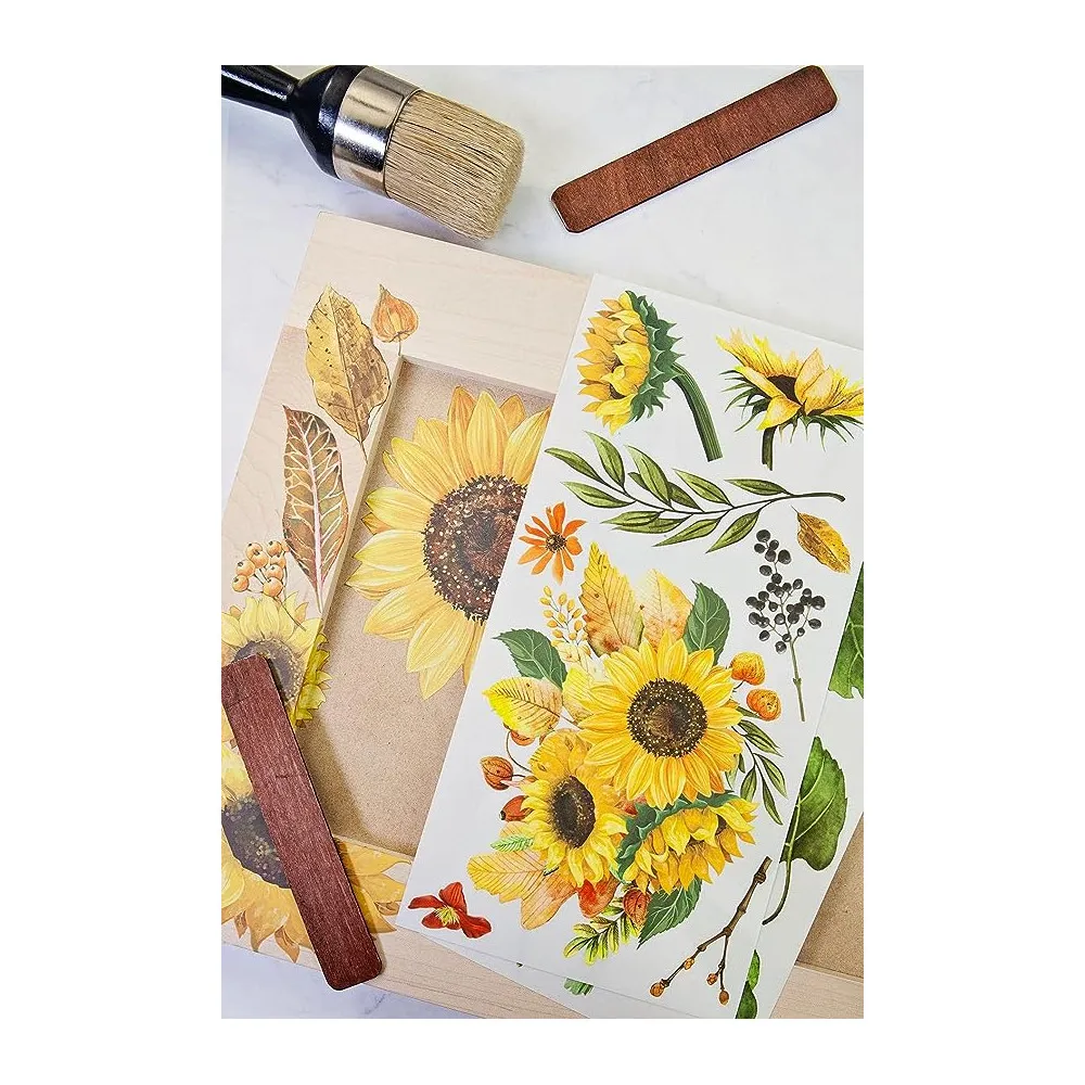 REDESIGN DECOR TRANSFERS SUNFLOWER AFTERNOON 15x30,5cm REDESIGN DECOR TRANSFERS SUNFLOWER AFTERNOON 15x30,5cm