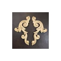 COPPIA DI FREGI "MAISON" WOODUBEND