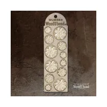 SET DI FREGI SET DI FIORI, 12 PEZZI WOODUBEND