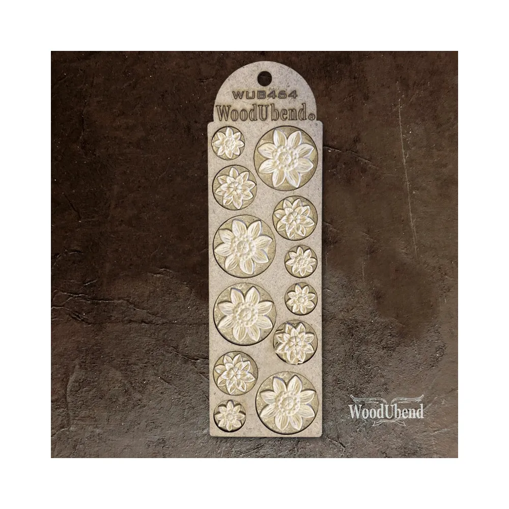 SET DI FREGI SET DI FIORI, 12 PEZZI WOODUBEND SET DI FREGI SET DI FIORI, 12 PEZZI WOODUBEND