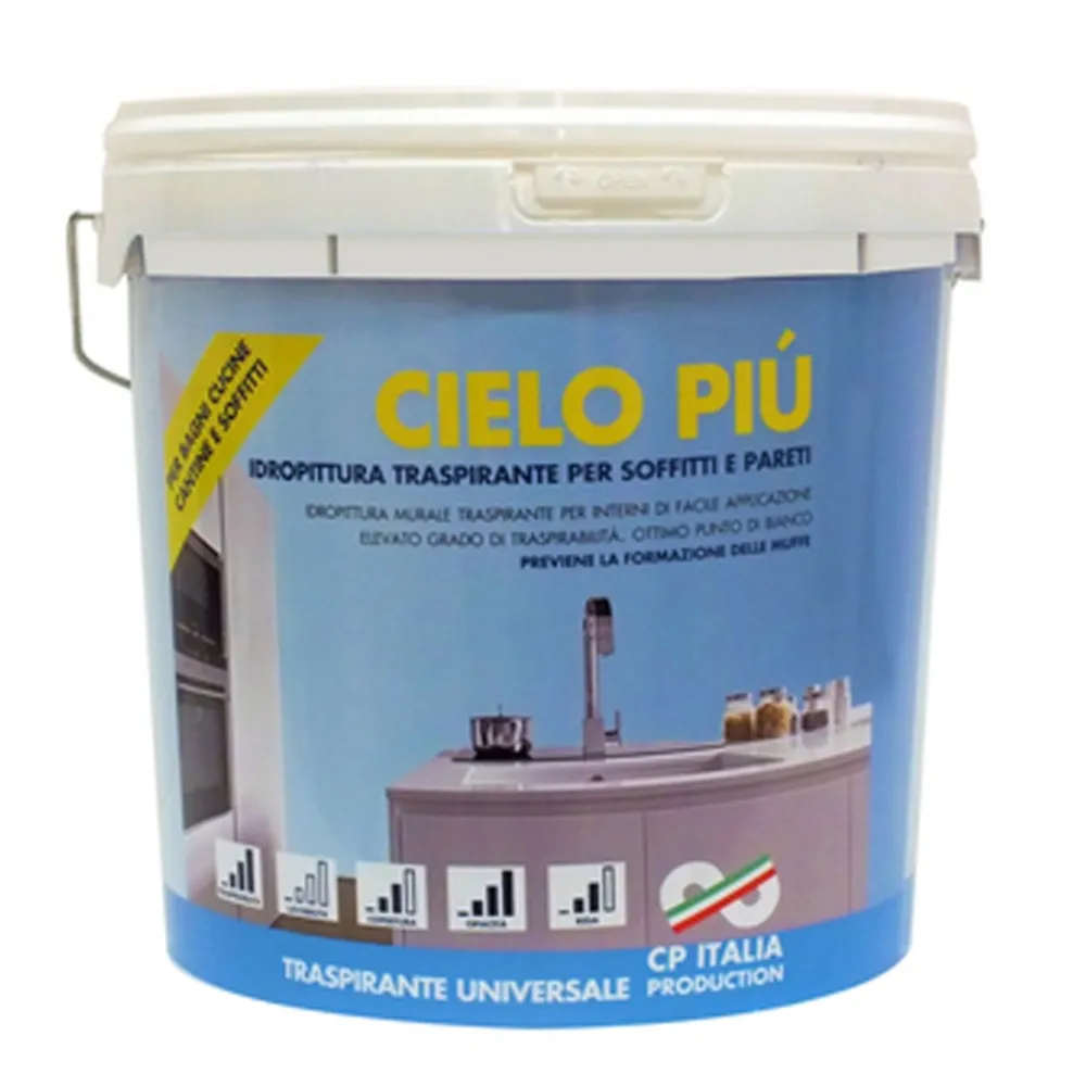 IDROPITTURA SEMILAVABILE CIELO PIU' 5 L