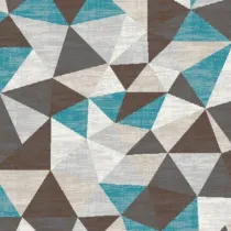 TAPPETO DECORA 60X110 BLU DIS.002