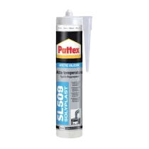 CARTUCCIA SILICONE ALTE TEMPERATURE SL509 NERO 300 ML