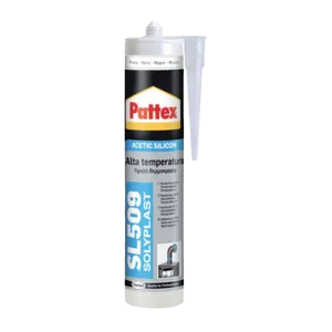 CARTUCCIA SILICONE ALTE TEMPERATURE SL509 NERO 300 ML