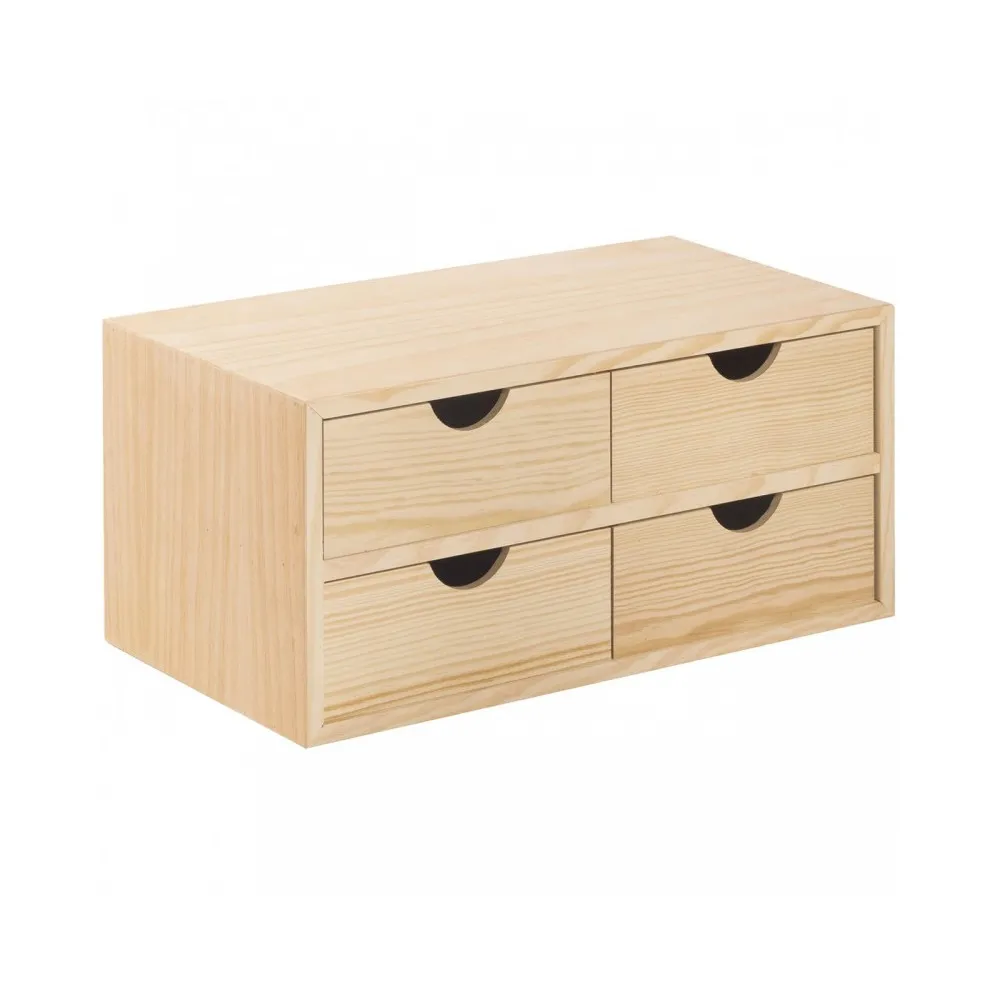 CASSETTIERA MINI 4 CASSETTI 40X20X18,5CM CASSETTIERA MINI 4 CASSETTI 40X20X18,5CM