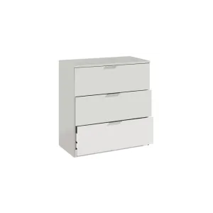 KIT CASSETTONE 3 CASSETTI CM.80X38X77 BIANCO
