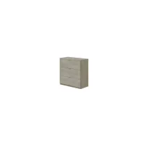 KIT CASSETTONE 3 CASSETTI CM 80X38X77 ROVERE ALASKA