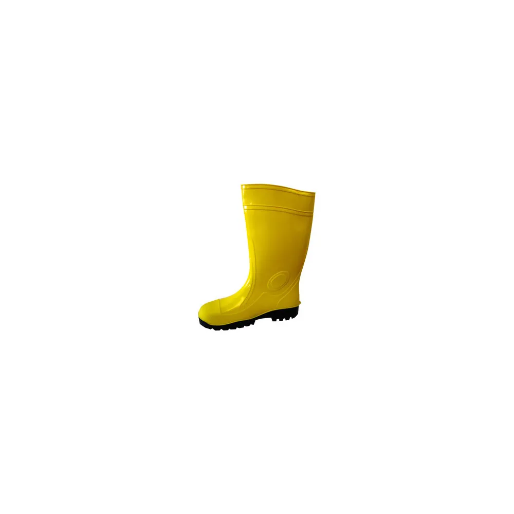 Stivali antinfortunistico PVC nitrilico suola carrarmato n°45 giallo Stivali antinfortunistico PVC nitrilico suola carrarmato n°45 giallo
