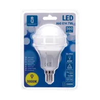 LAMPADINA LED A5 A60 7W E14 3000K