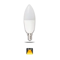 Lampada a led A5 C37 (4W,E14,3000K)