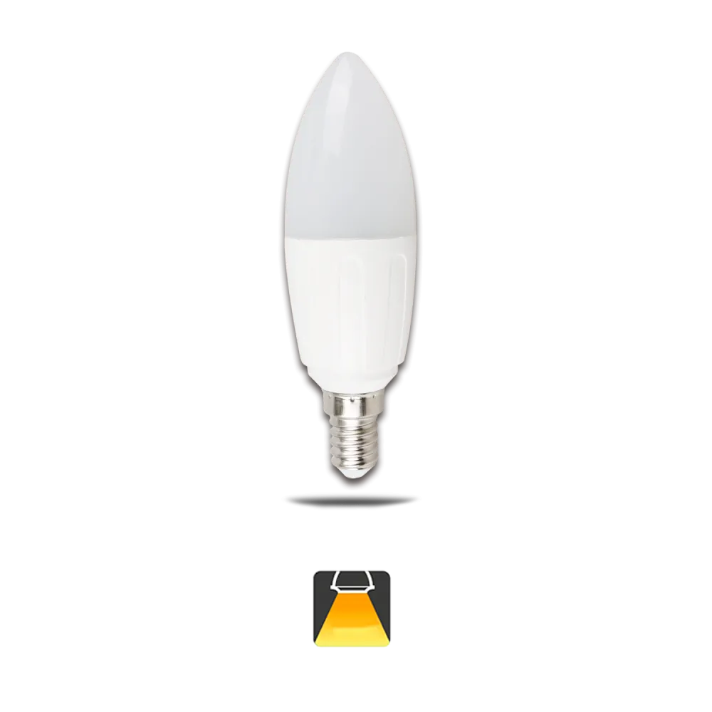 Lampada a led A5 C37 (4W,E14,3000K)