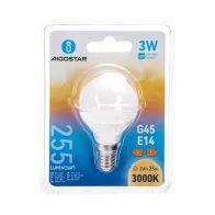LAMPADINA LED A5 G45 3W E14 3000K