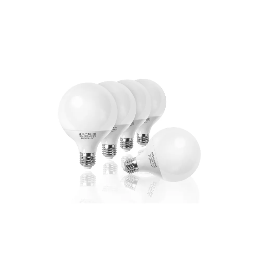 Lampada a led A5 G95 (15W,E27,6400K)